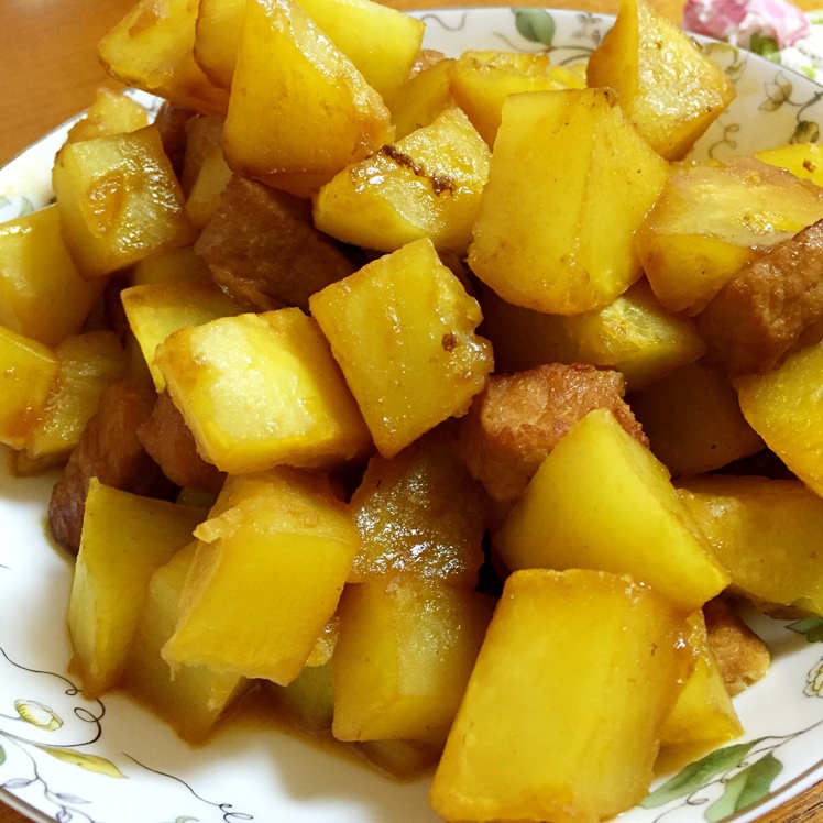 土豆烧肉