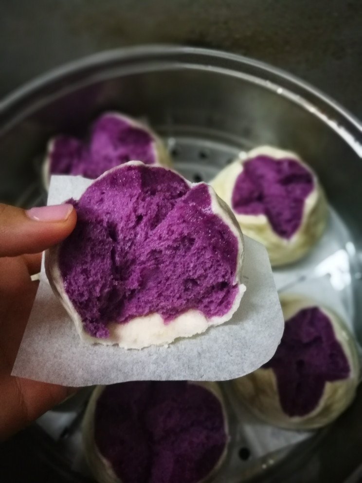 紫薯包的做法 步骤9