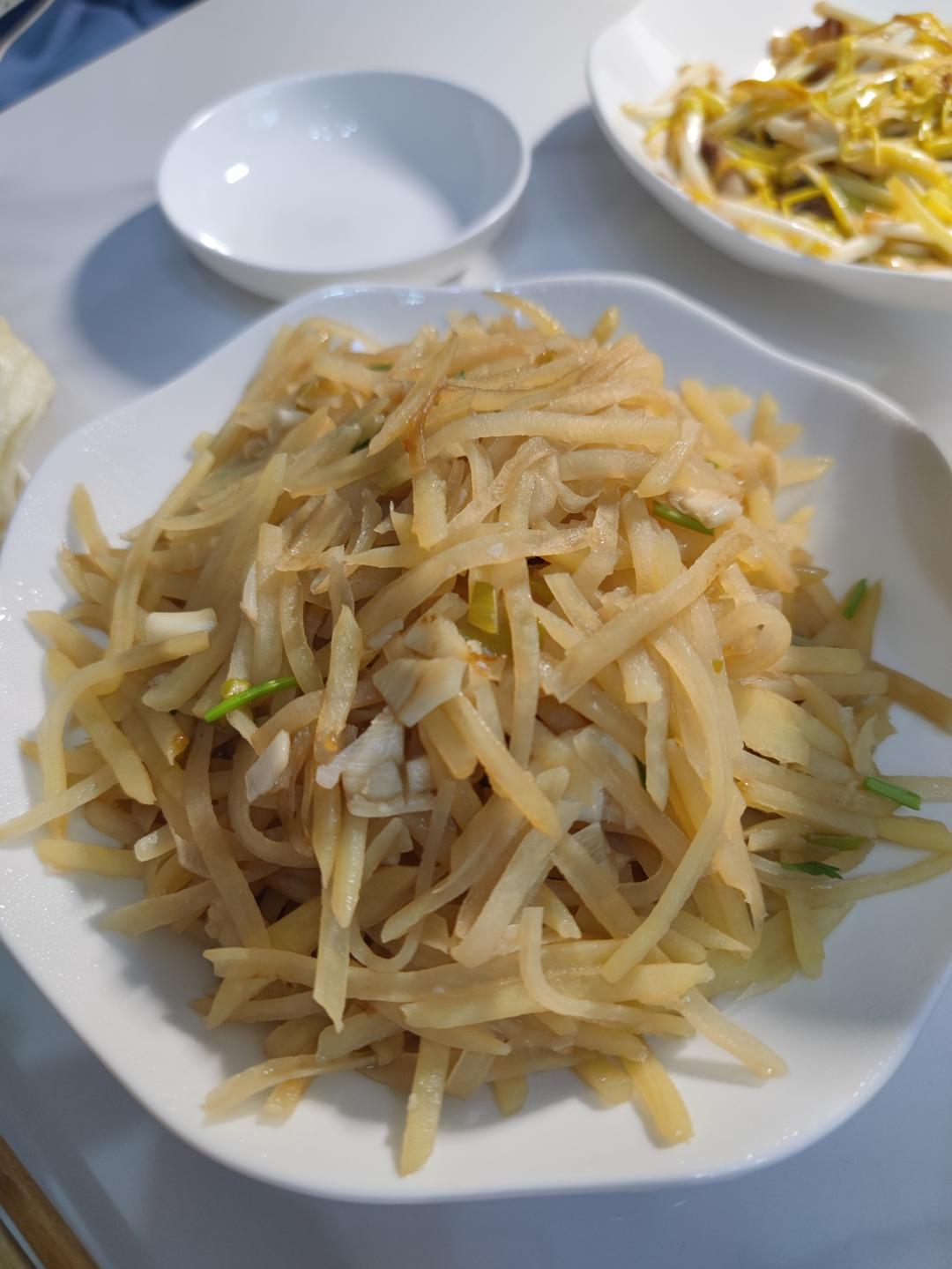 醋溜土豆丝（家庭版小炒）