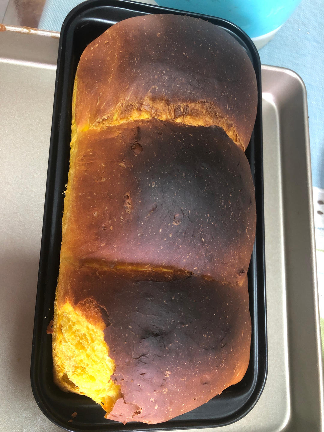 100个吐司🍞练习No.42手撕南瓜吐司‼️最好吃的吐司 一定要手撕着吃