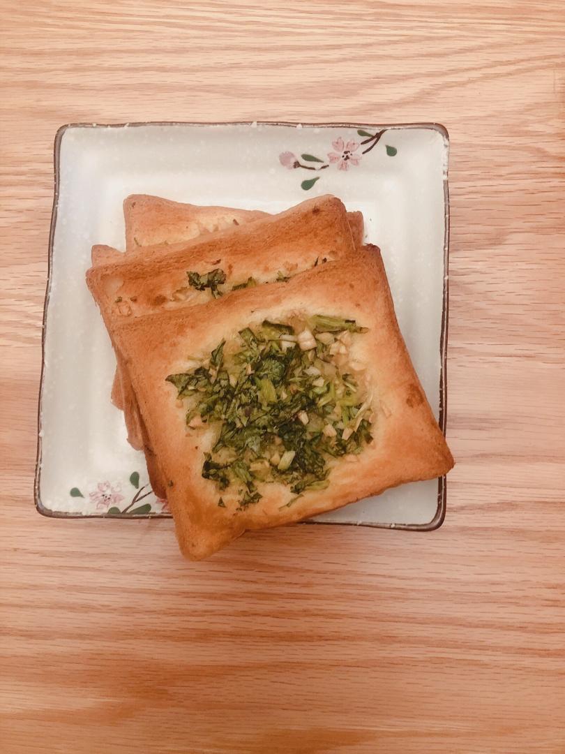 吐司系列~我最爱的蒜香包