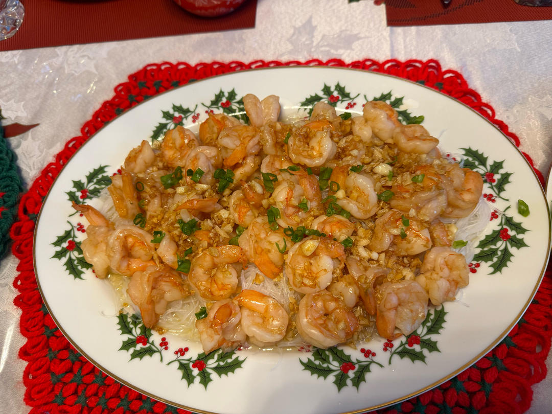 吃过最好吃的蒜蓉粉丝虾