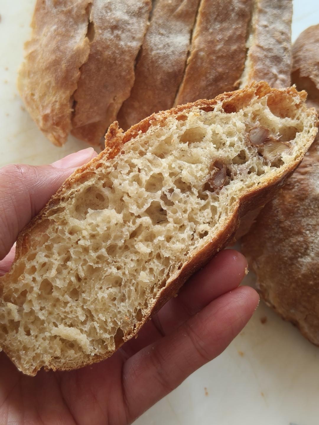 空气炸锅烤无糖无油欧包