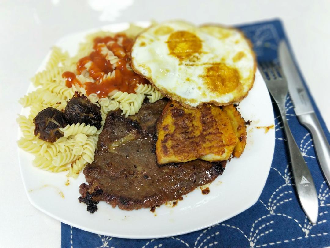煎牛排