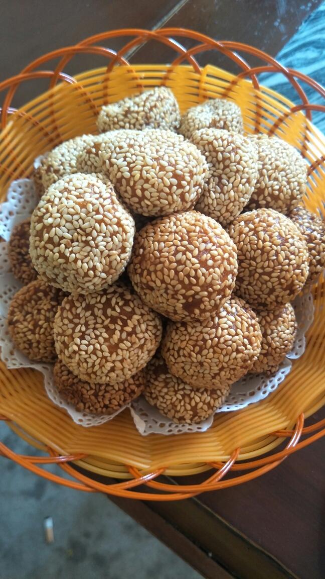 南瓜小麻球的做法