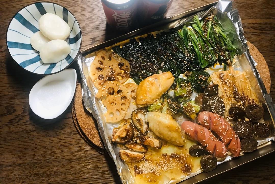 自制烤箱版烧烤，简单好吃过烧烤摊