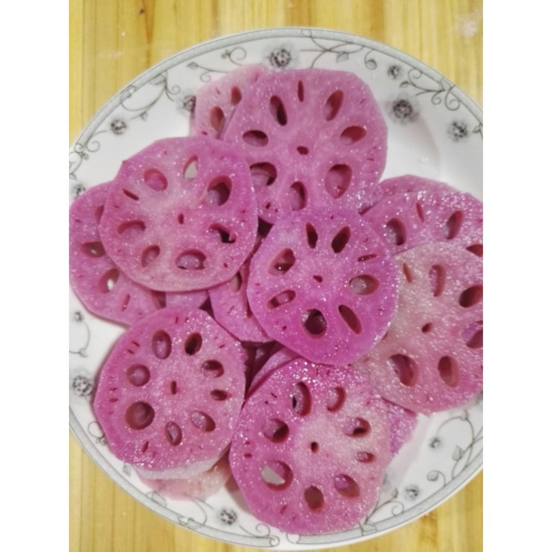 酸甜胭脂藕