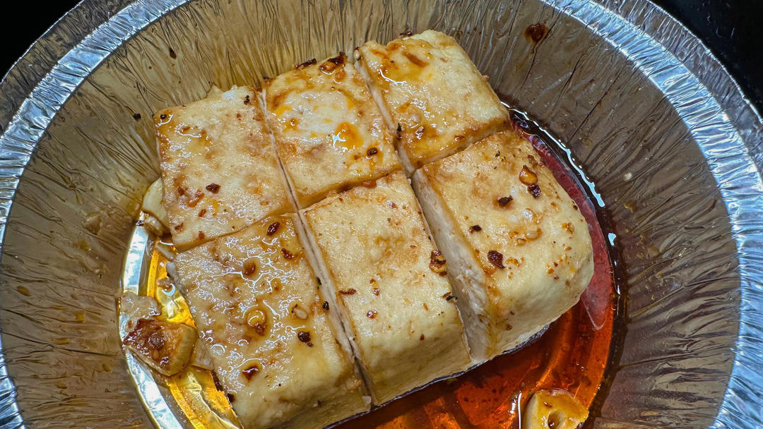 空气炸锅柴火豆腐