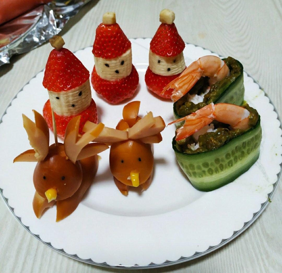 牛油果鲜虾卷