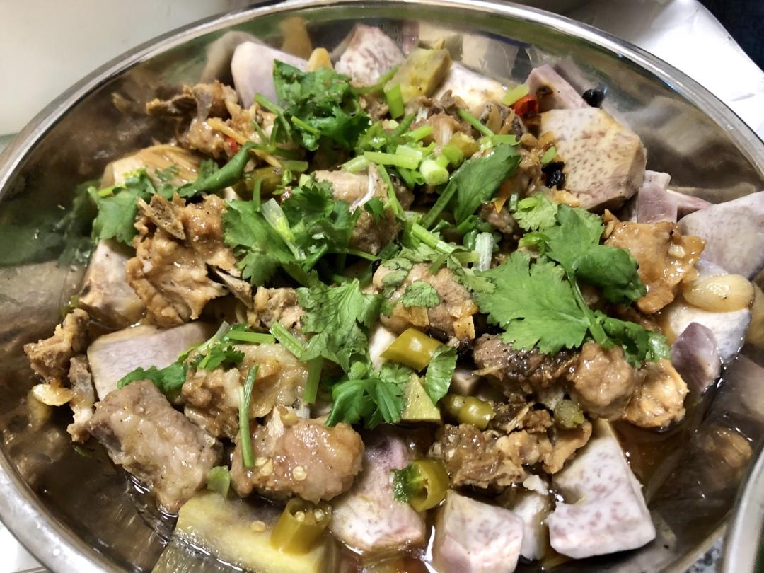 荔浦芋头蒸排骨