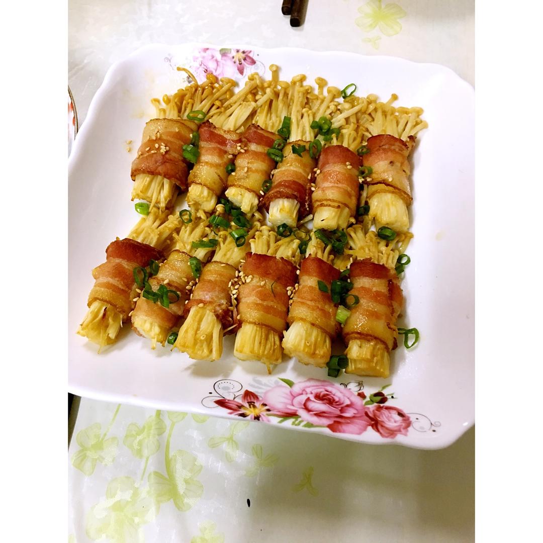 金针菇培根卷（烤箱）