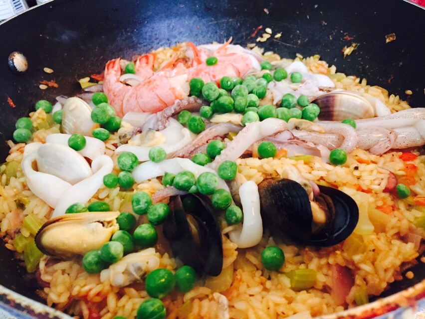 【曼食慢语】Seafood Paella 西班牙海鲜饭