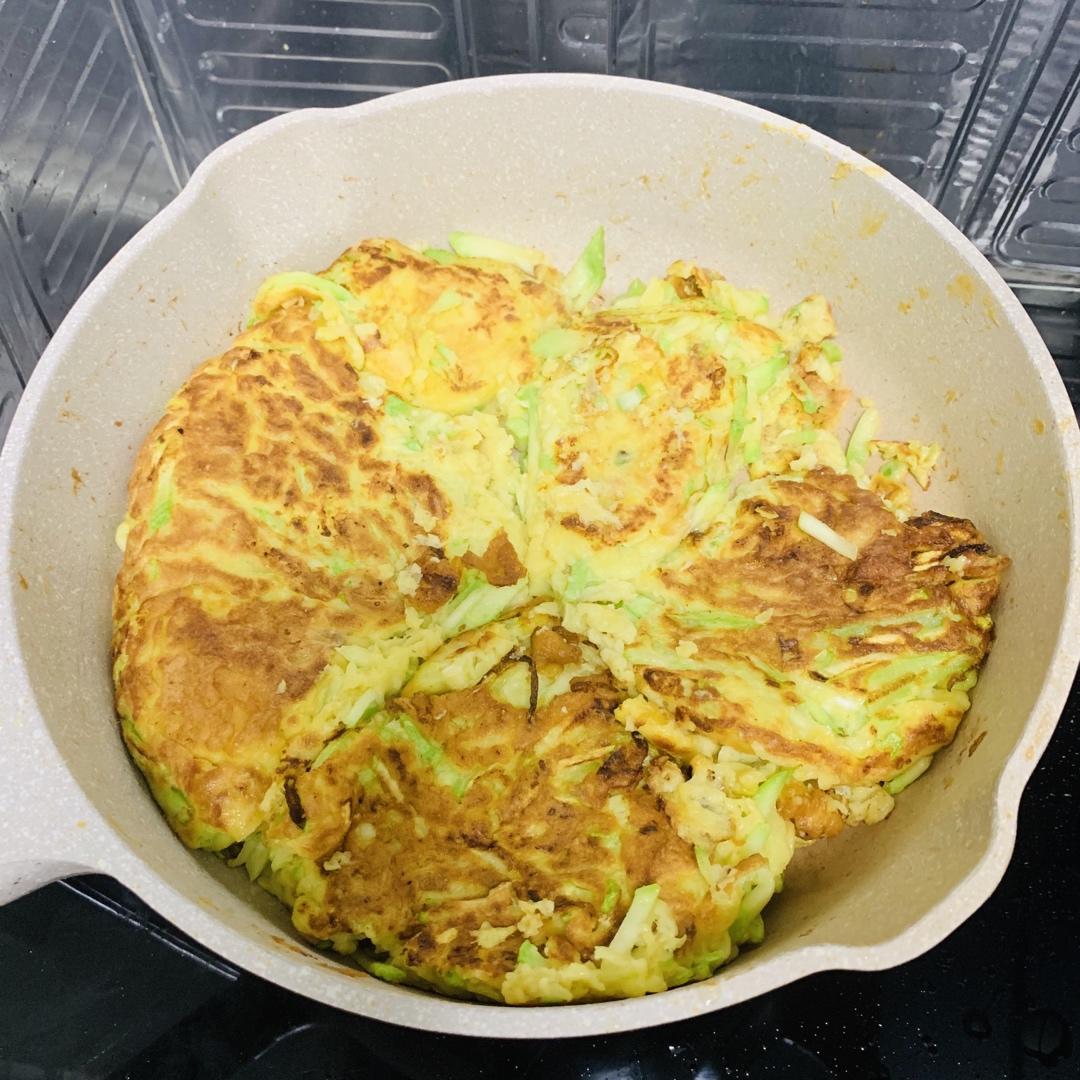 堂妈的西葫芦鸡蛋饼