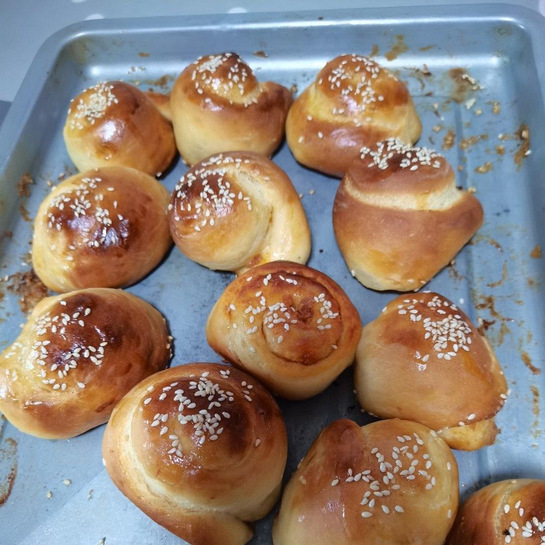 脆底蜂蜜小面包