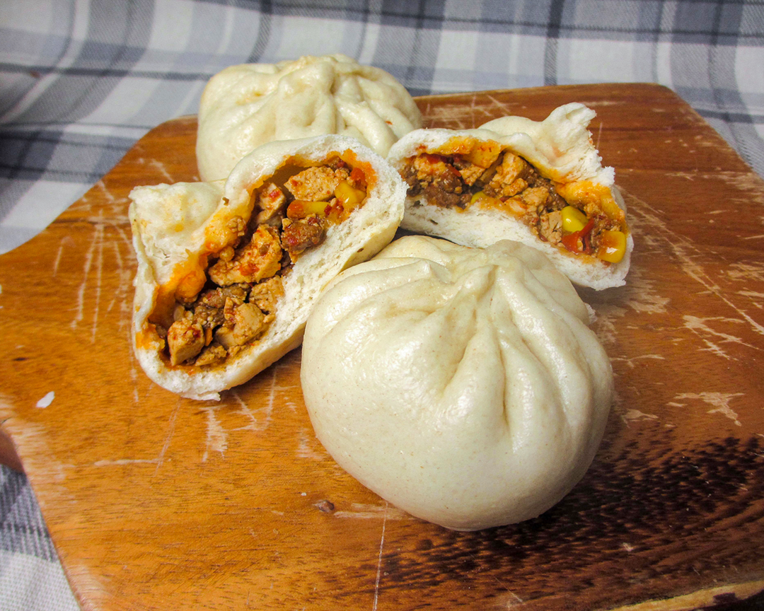 麻辣豆腐牛肉包