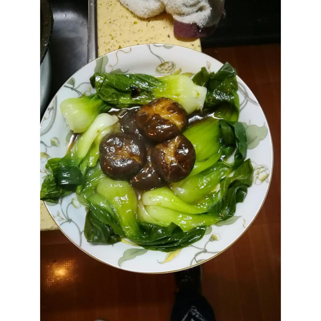 香菇上海青