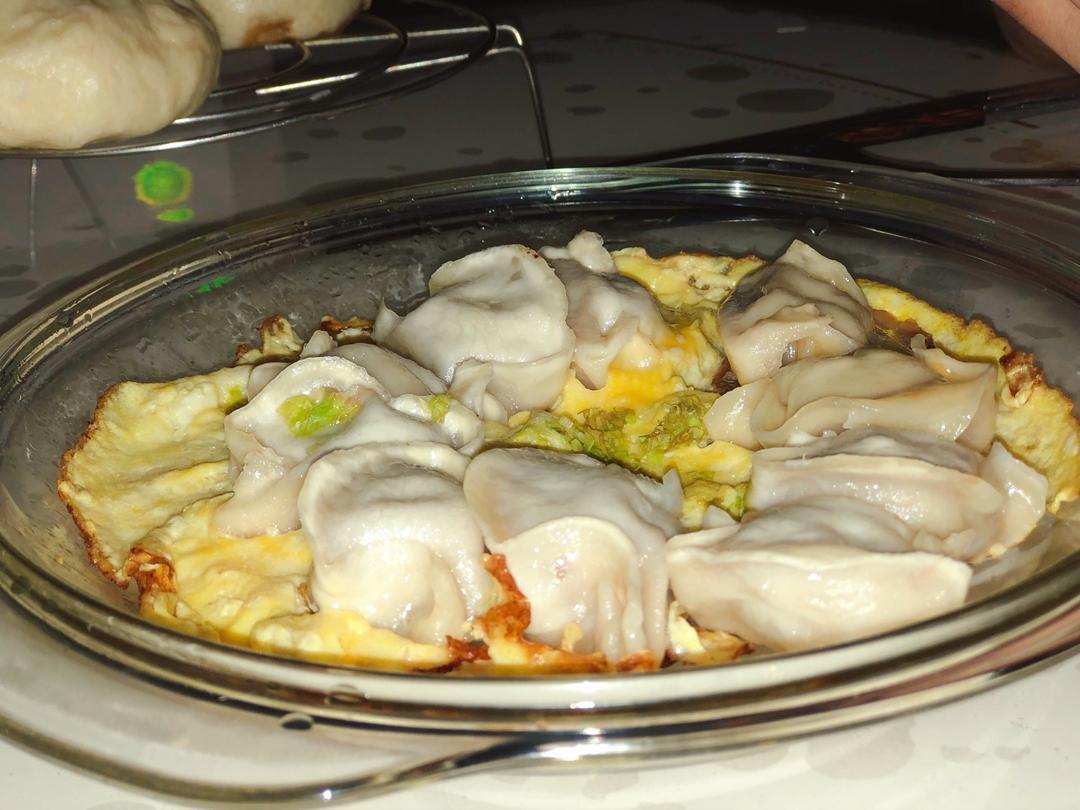 懒人快手抱蛋煎饺