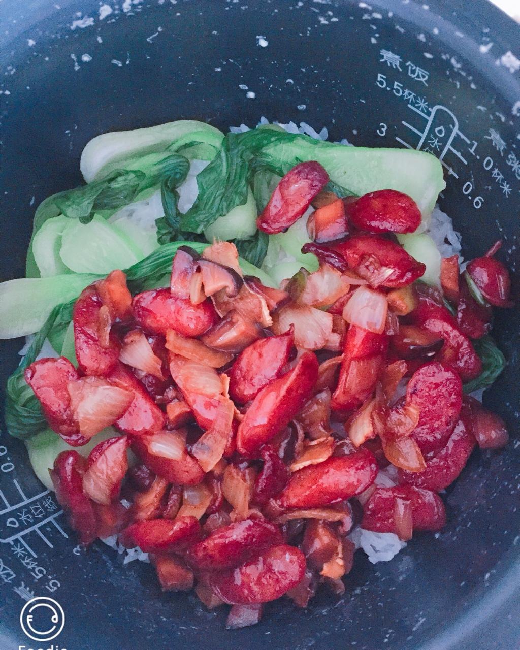 腊味煲仔饭（电饭煲版）