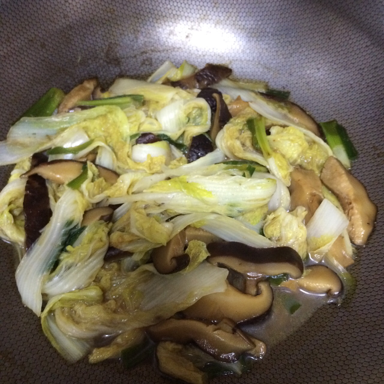 香菇娃娃菜