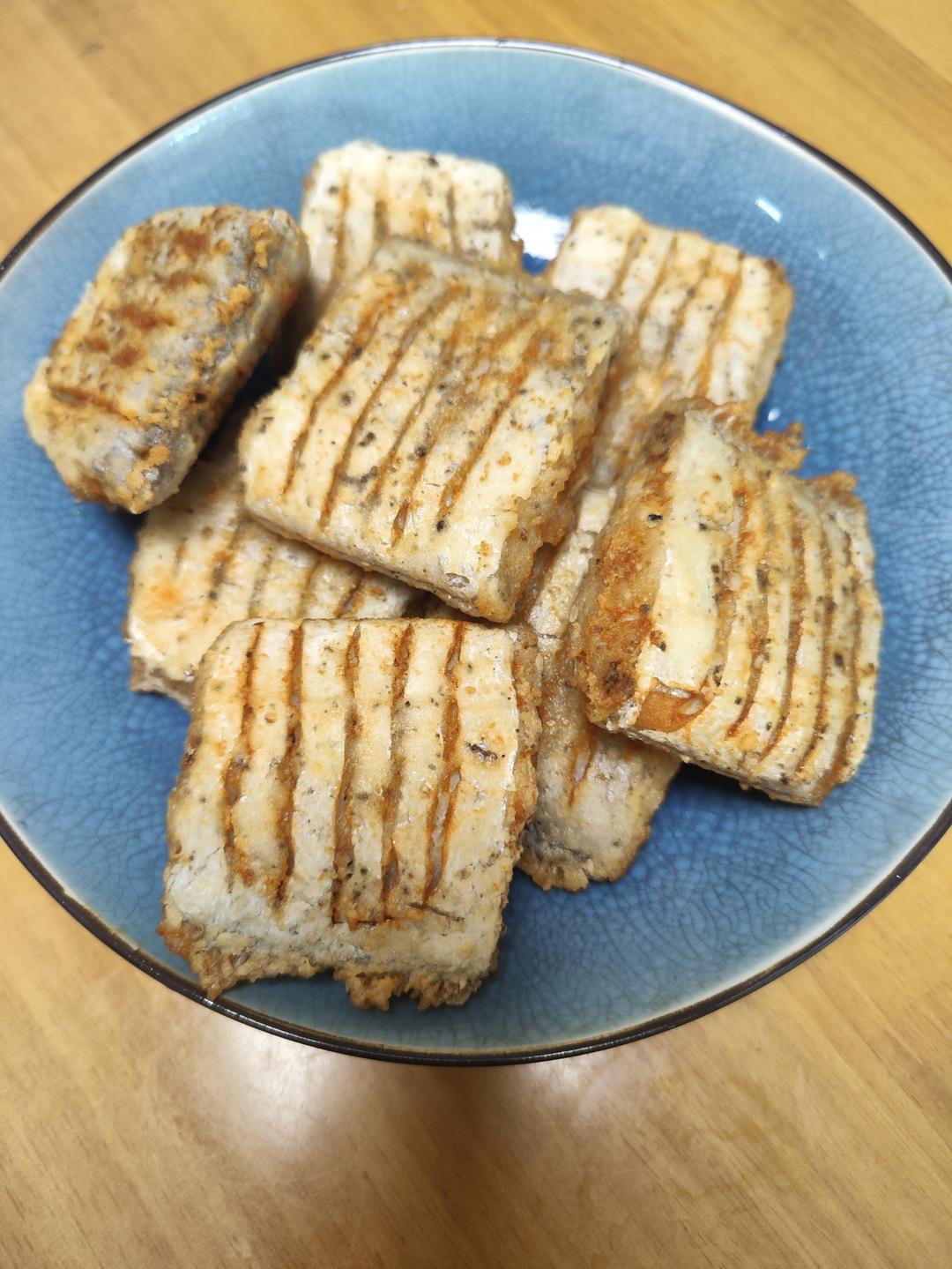 香酥黑椒带鱼🐟的做法