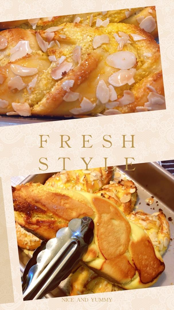 椰蓉奶排包（无黄油低卡版）