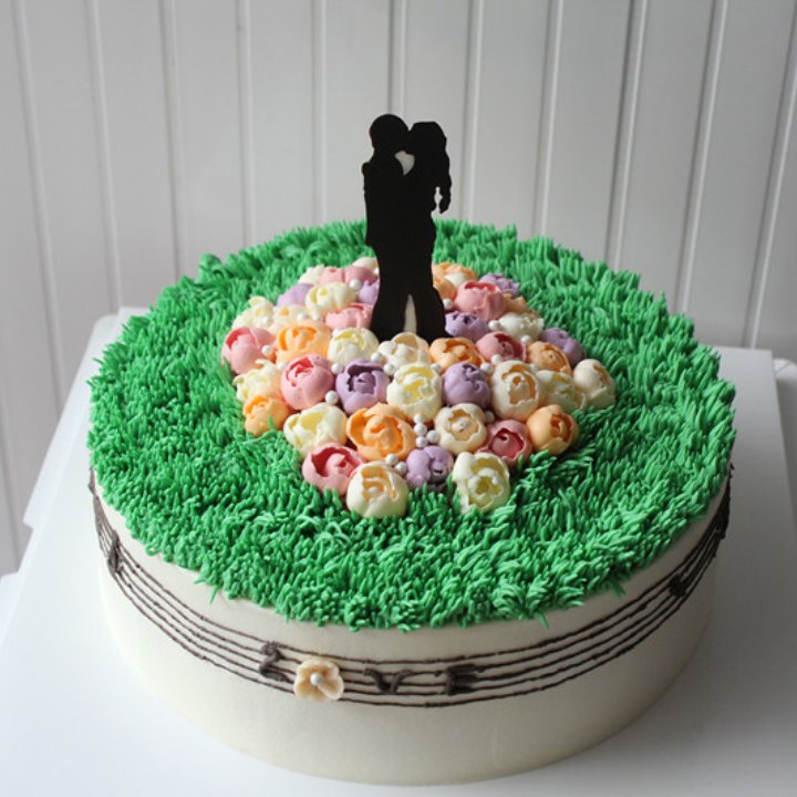 又美又累之韩式裱花奶油蛋糕