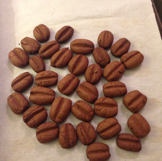 咖啡豆豆饼干