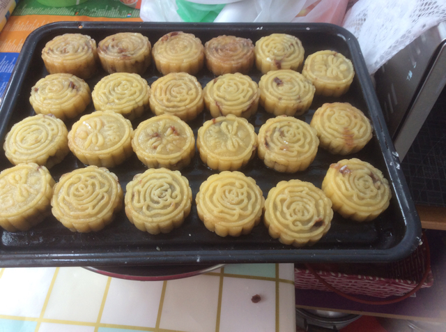 五仁月饼～不用转化糖浆的版本