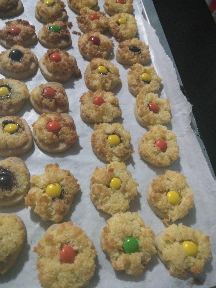 Ins风曲奇❗️椰子烧