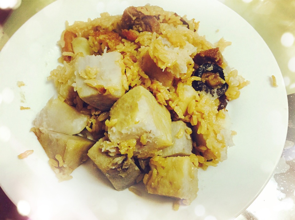 香菇芋头炊饭