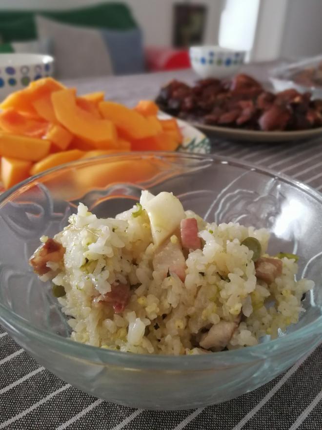 升级版腊肉香肠菜饭.1的做法