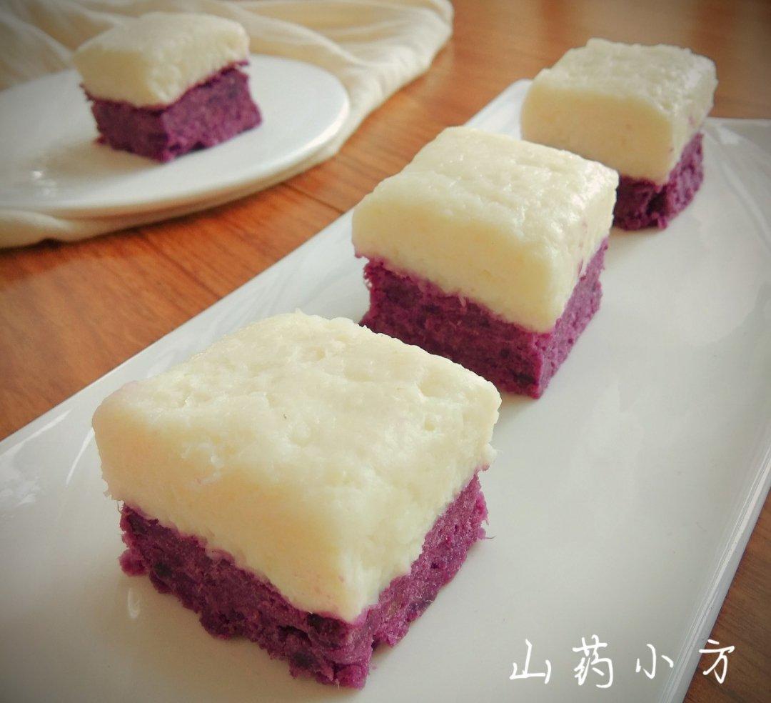 山药紫薯小方