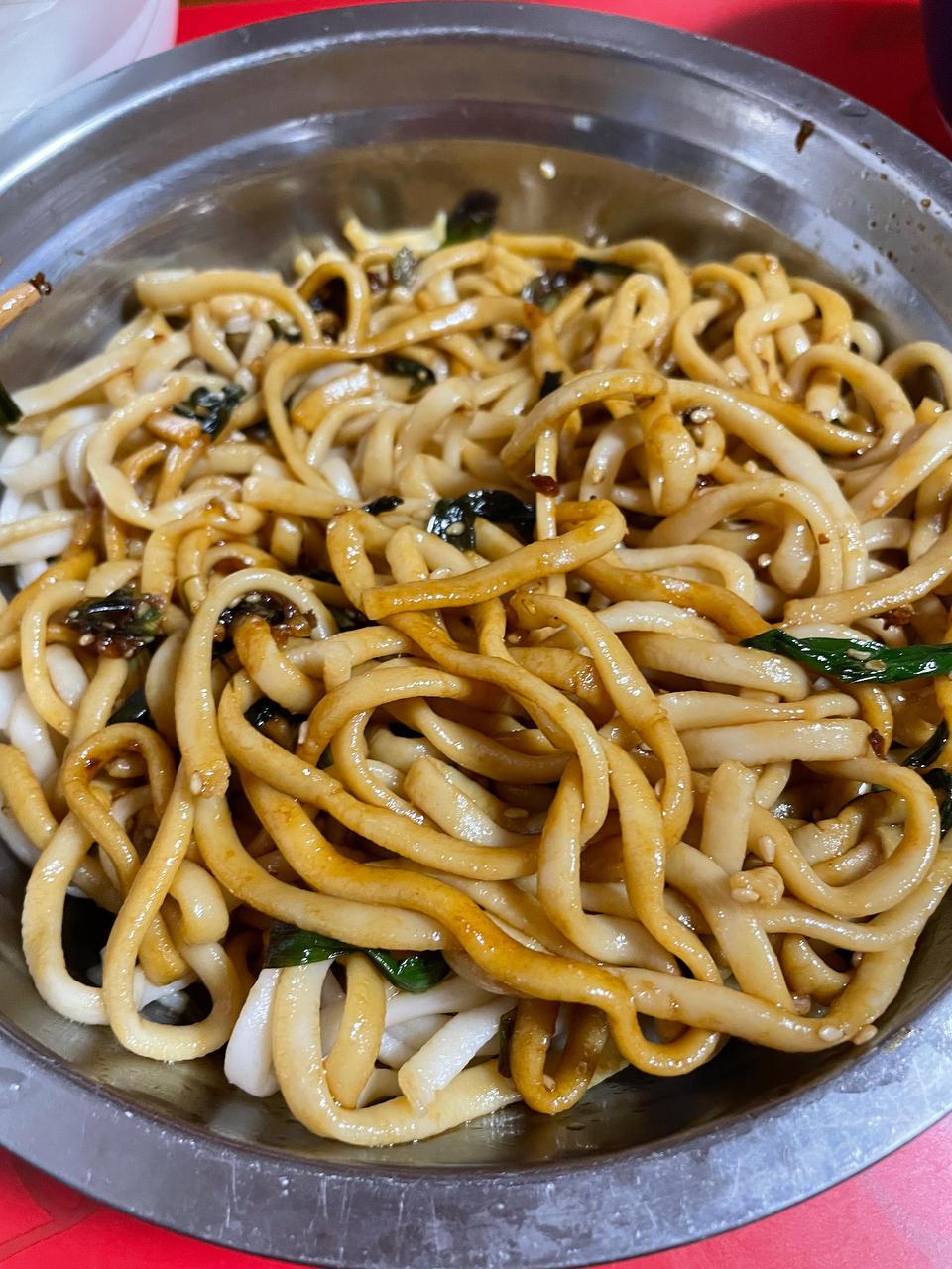 10分钟搞定的一碗葱油拌面