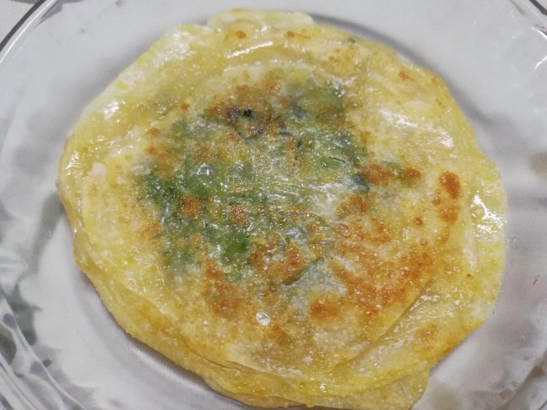 饺子皮葱油饼