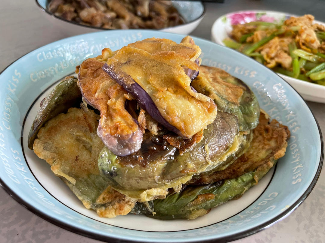 傻子都会的香煎茄饼