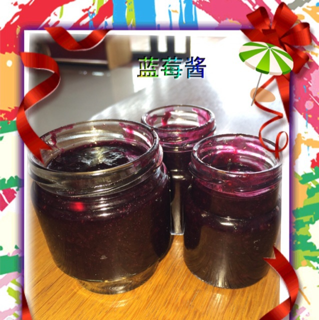 蓝莓果酱