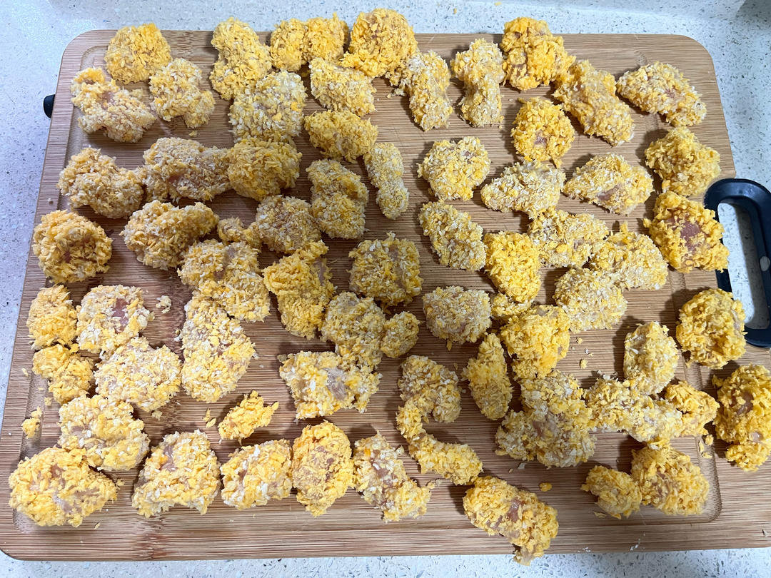 家庭自制孜然鸡米花