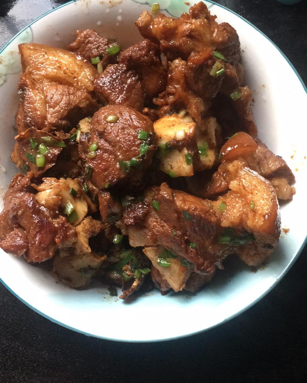 简单红烧肘子肉