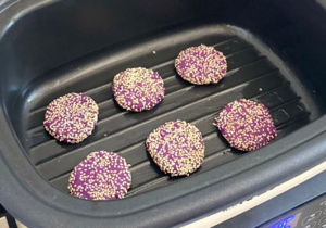 紫薯芝麻饼做法， 老少皆宜，低脂又健康！的做法 步骤14