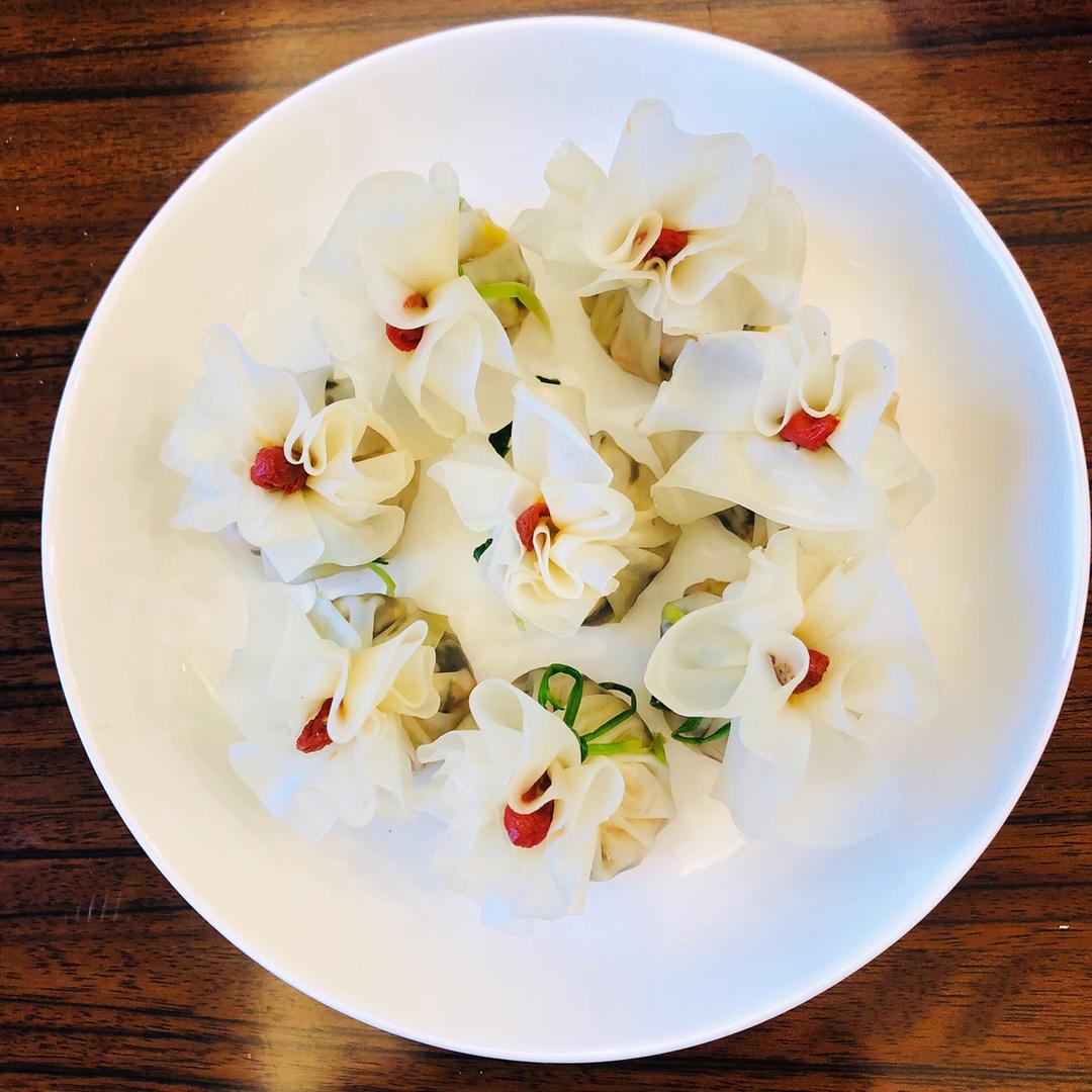 饺子皮花朵福袋