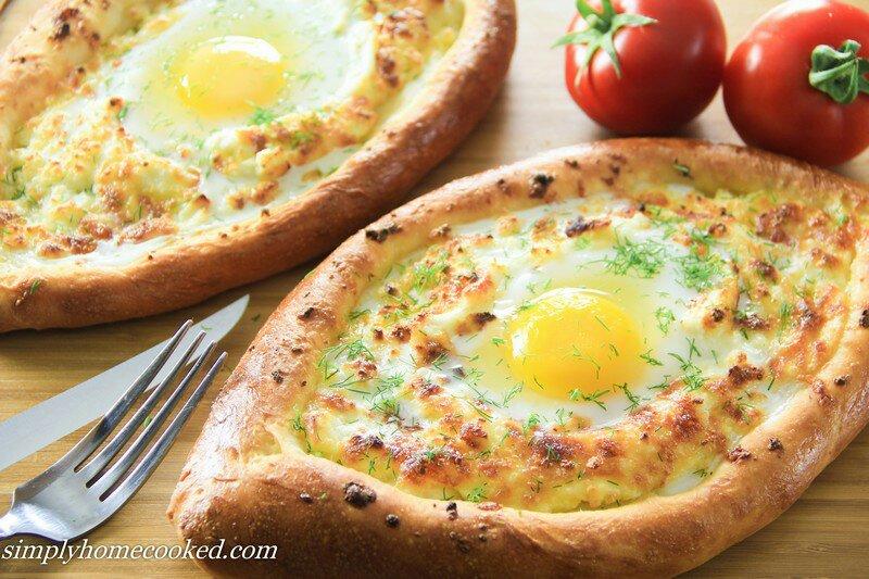 格鲁吉亚奶酪面包(Khachapuri)