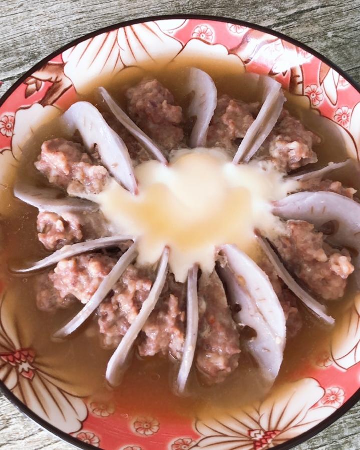 莲藕蒸肉  宝宝辅食食谱