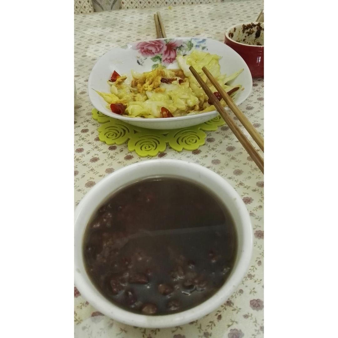 鸡蛋炒白菜