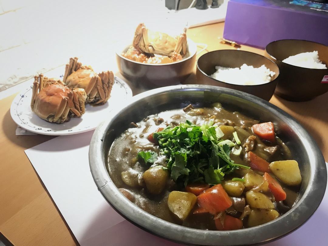 咖喱牛腩