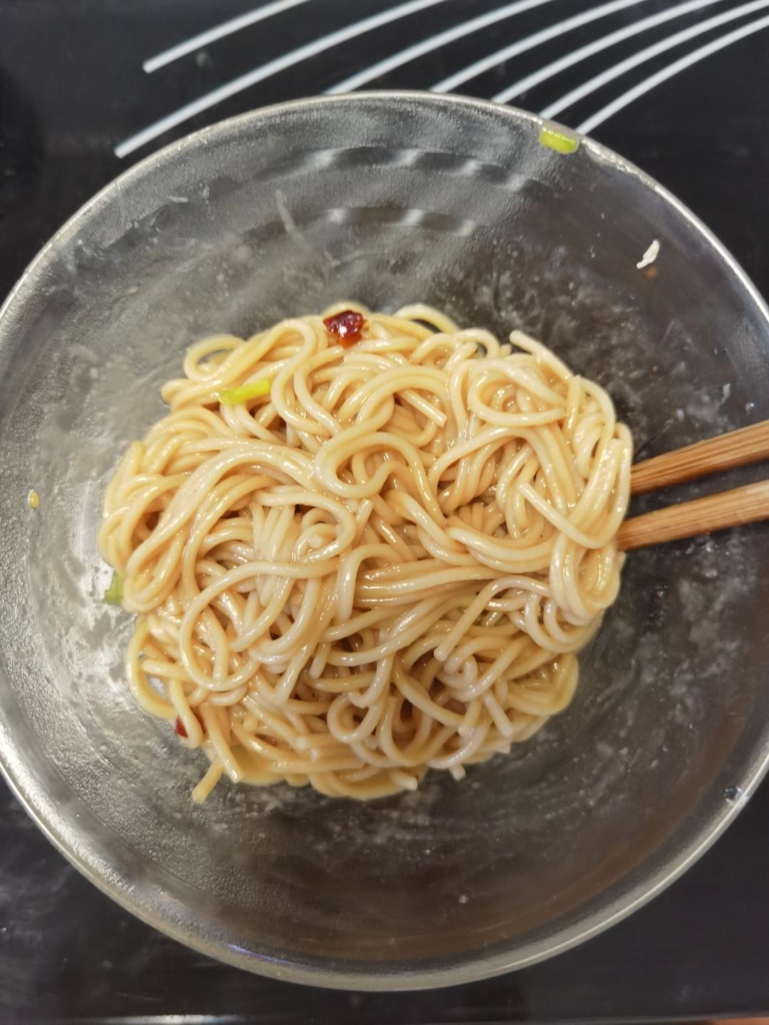 湖南人爱的猪油拌面