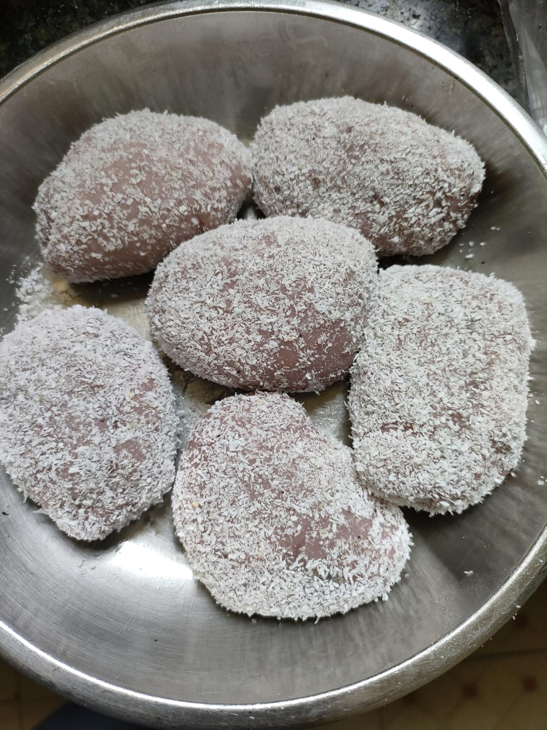 椰香紫薯糯米糍