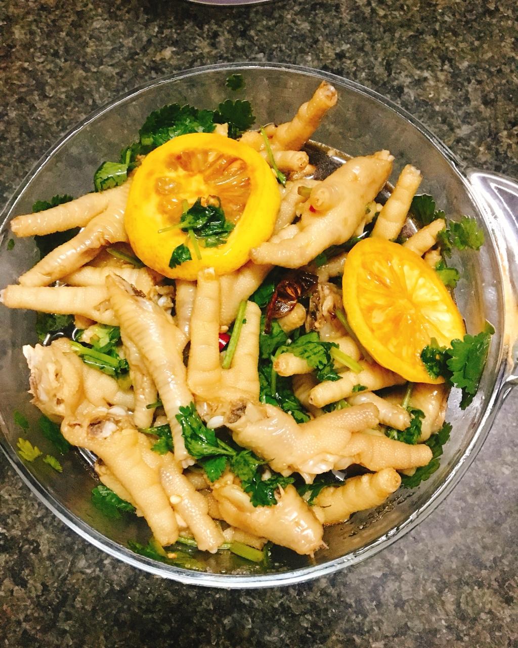 超好吃的🍋酸辣凤爪