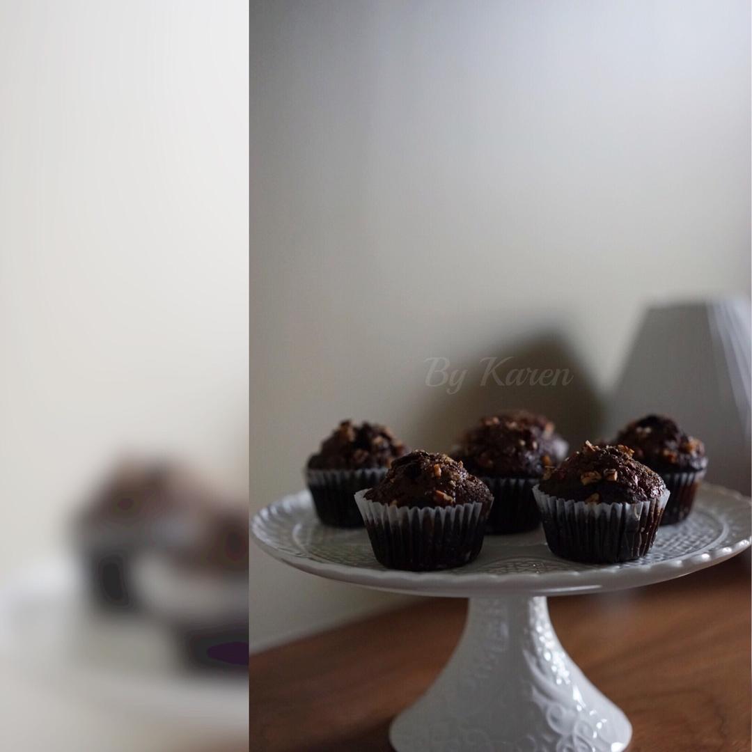 浓情巧克力摩卡马芬<Chocolate Espresso Muffins>