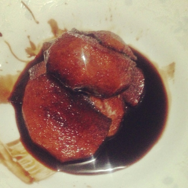 红糖“煎”苹果