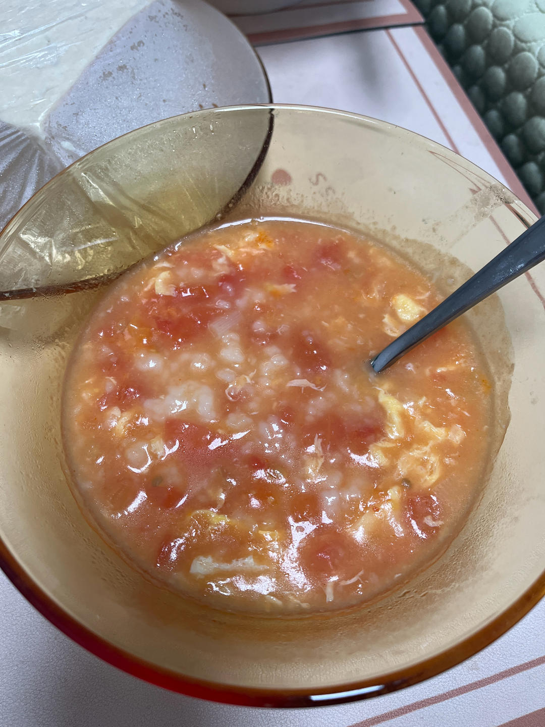 西红柿鸡蛋疙瘩汤